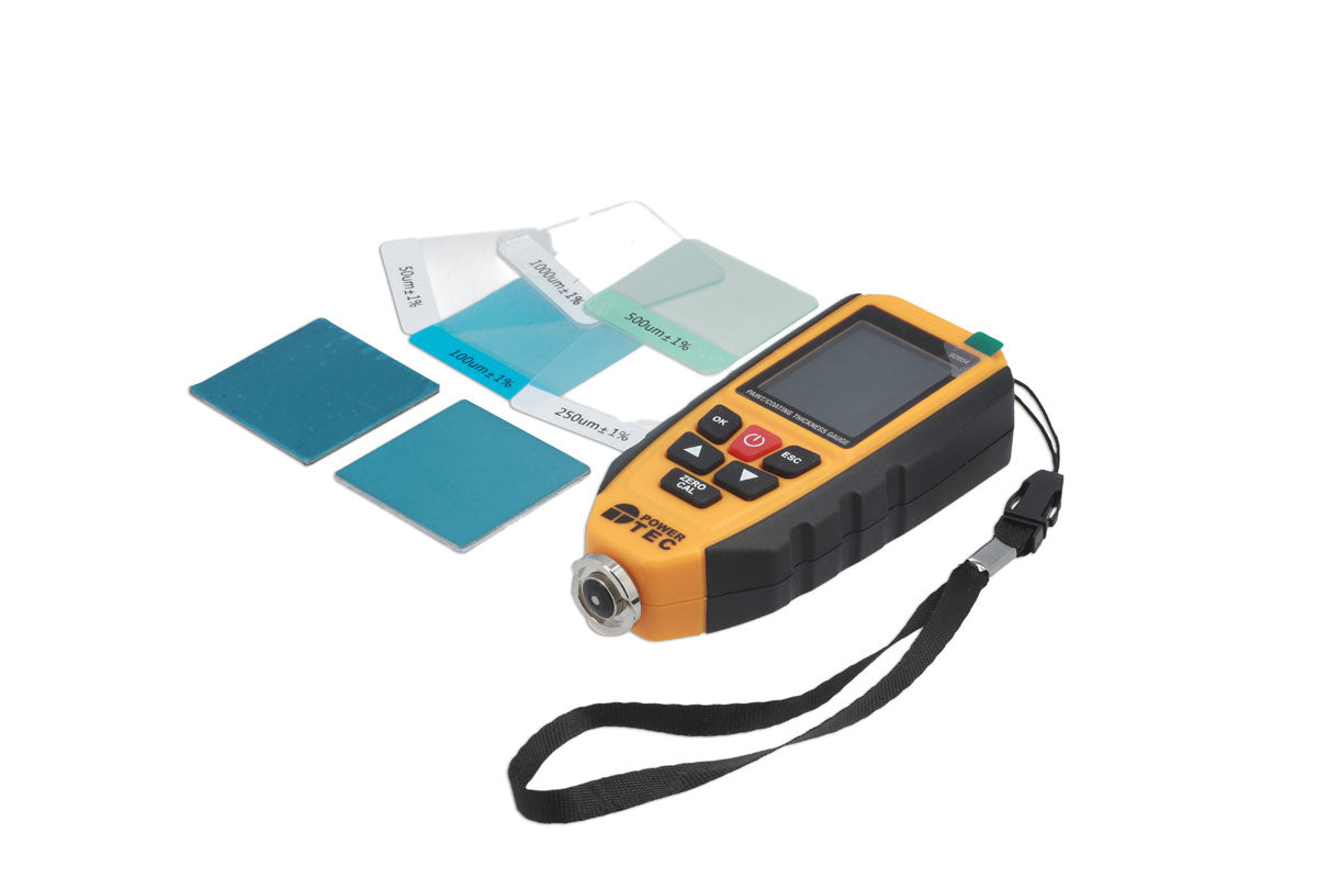 Coating Thickness Gauge Aluminium & Steel - (Power-Tec 92604)