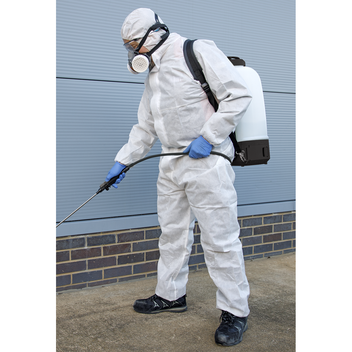 Disposable Coverall White