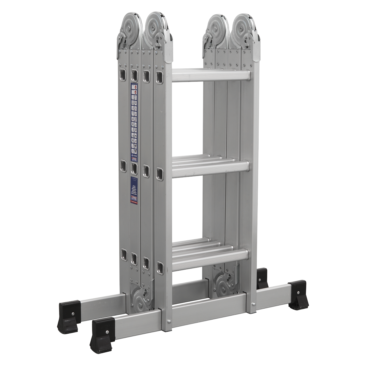 Aluminium Folding Platform Ladder 4-Way EN 131