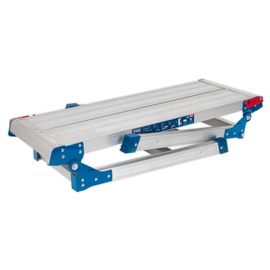 Aluminium Folding Platform 2-Tread EN 131