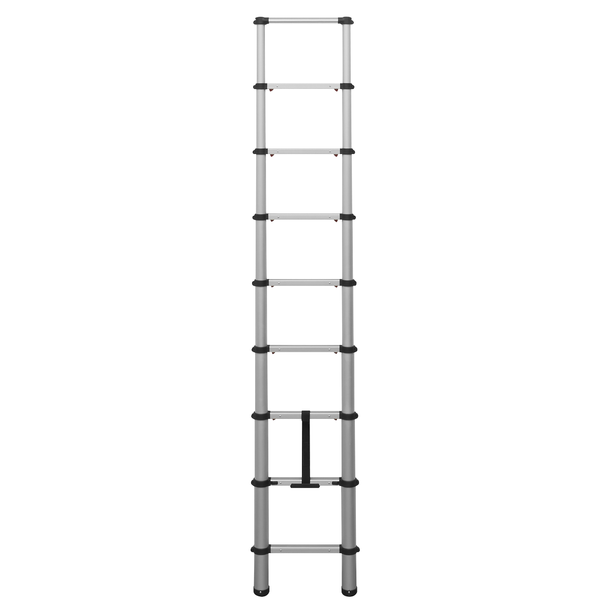Aluminium Telescopic Ladder 9-Tread EN 131