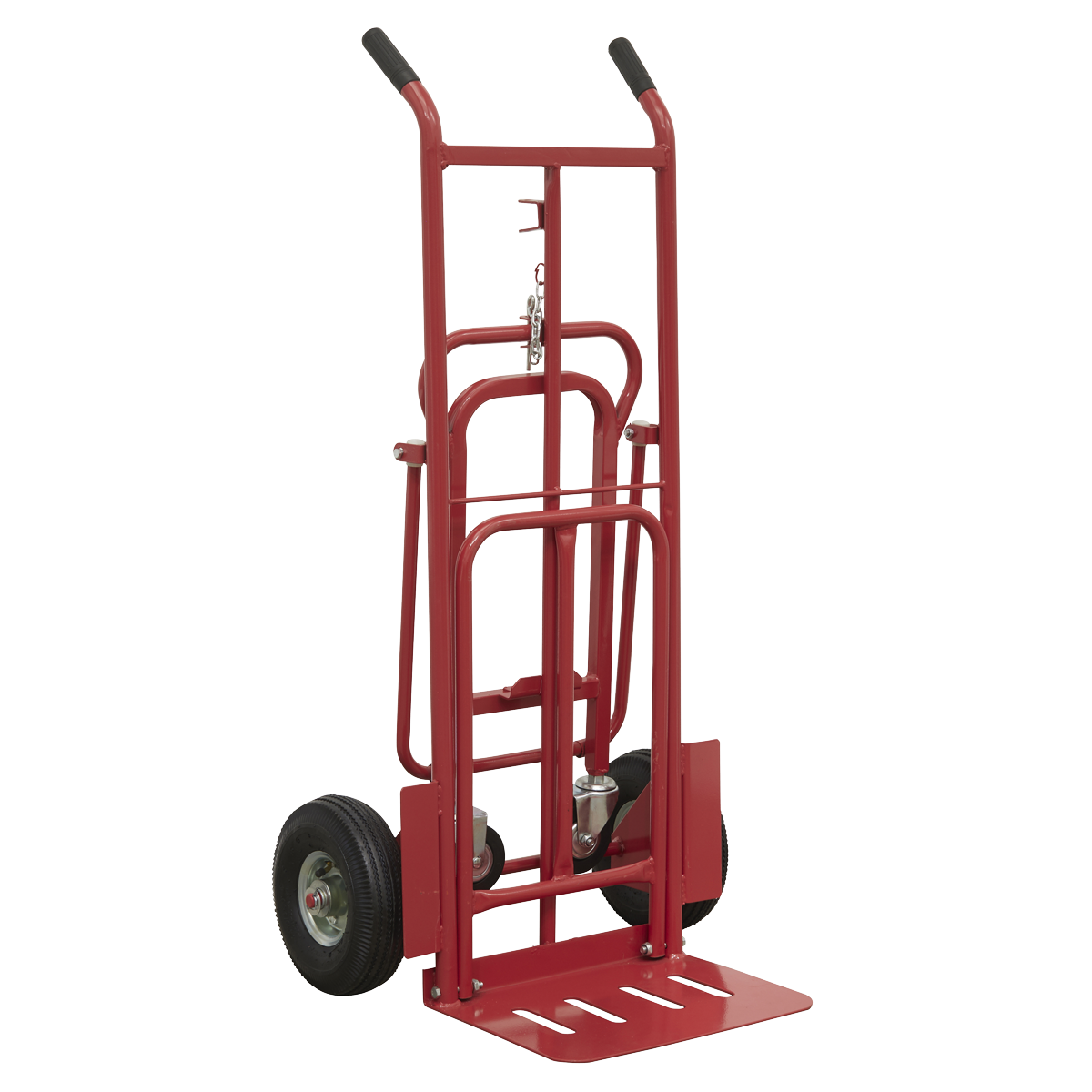 Sack Truck 3-in-1 with Pneumatic Tyres 250kg Capacity