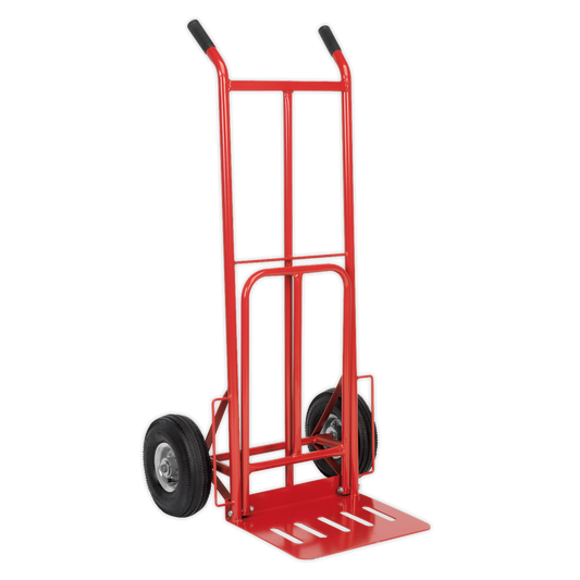 Sack Truck with Pneumatic Tyres & Folding 250kg Capacity
