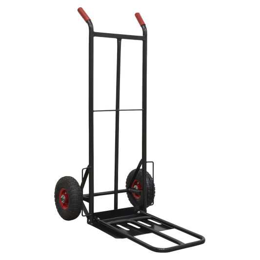 Heavy-Duty Sack Truck with PU Tyres 300kg Capacity