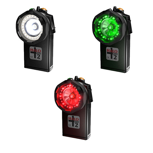 Halo Plus2 Personal Signalling Lamp - with Red & Green LEDs & Additional Switch (HP-11R2VT)