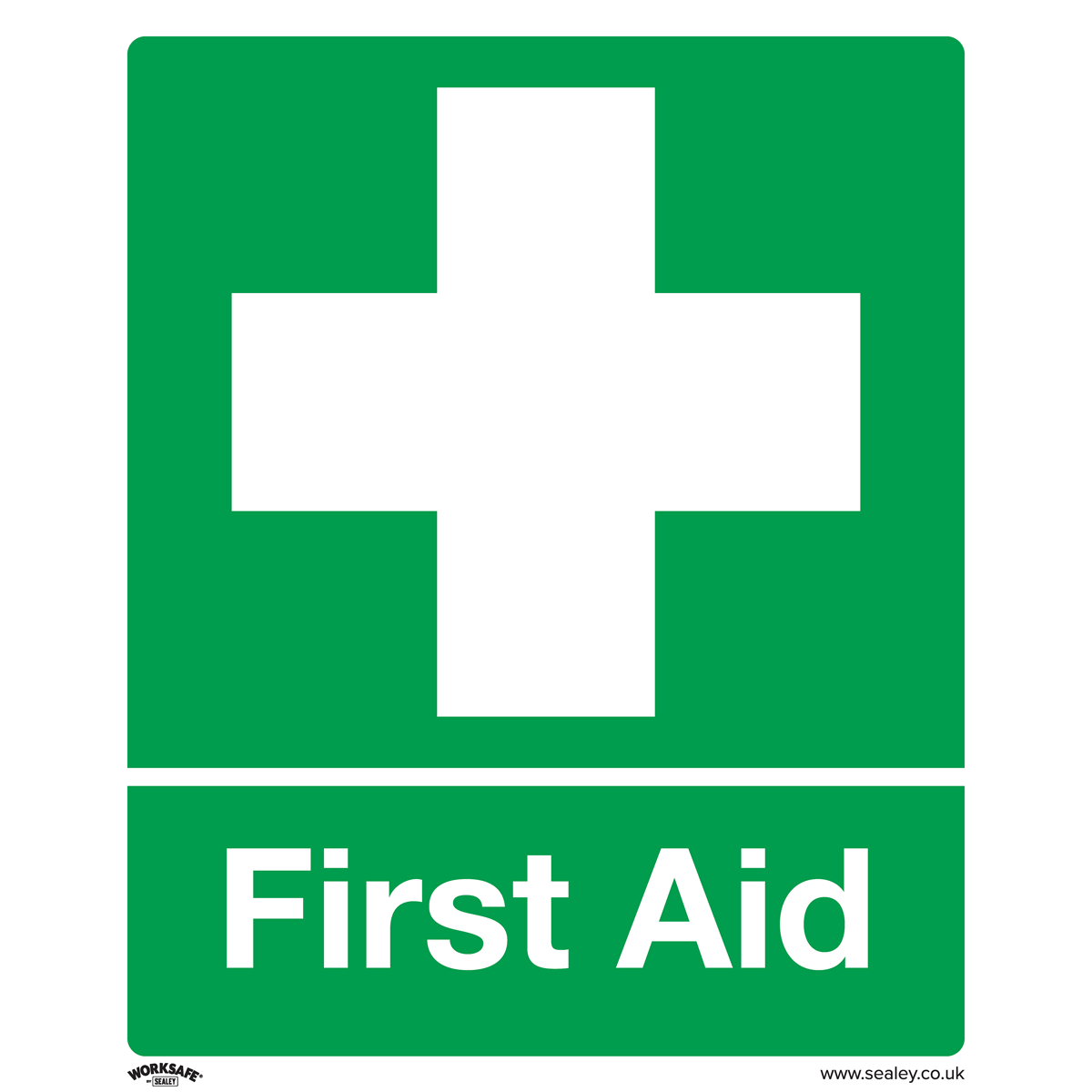Safety Sign - First Aid - Self-Adhesive Vinyl