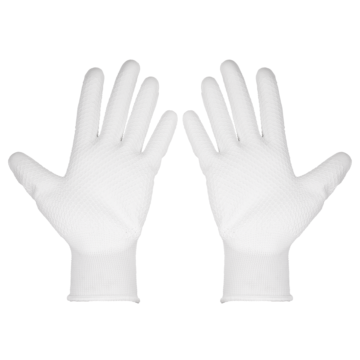 White Precision Grip Gloves – Pair