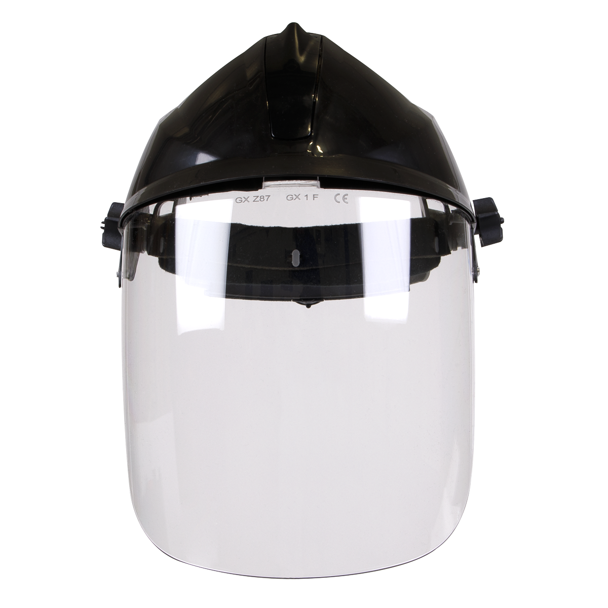 Deluxe Brow Guard with Aspherical Polycarbonate Full Face Shield