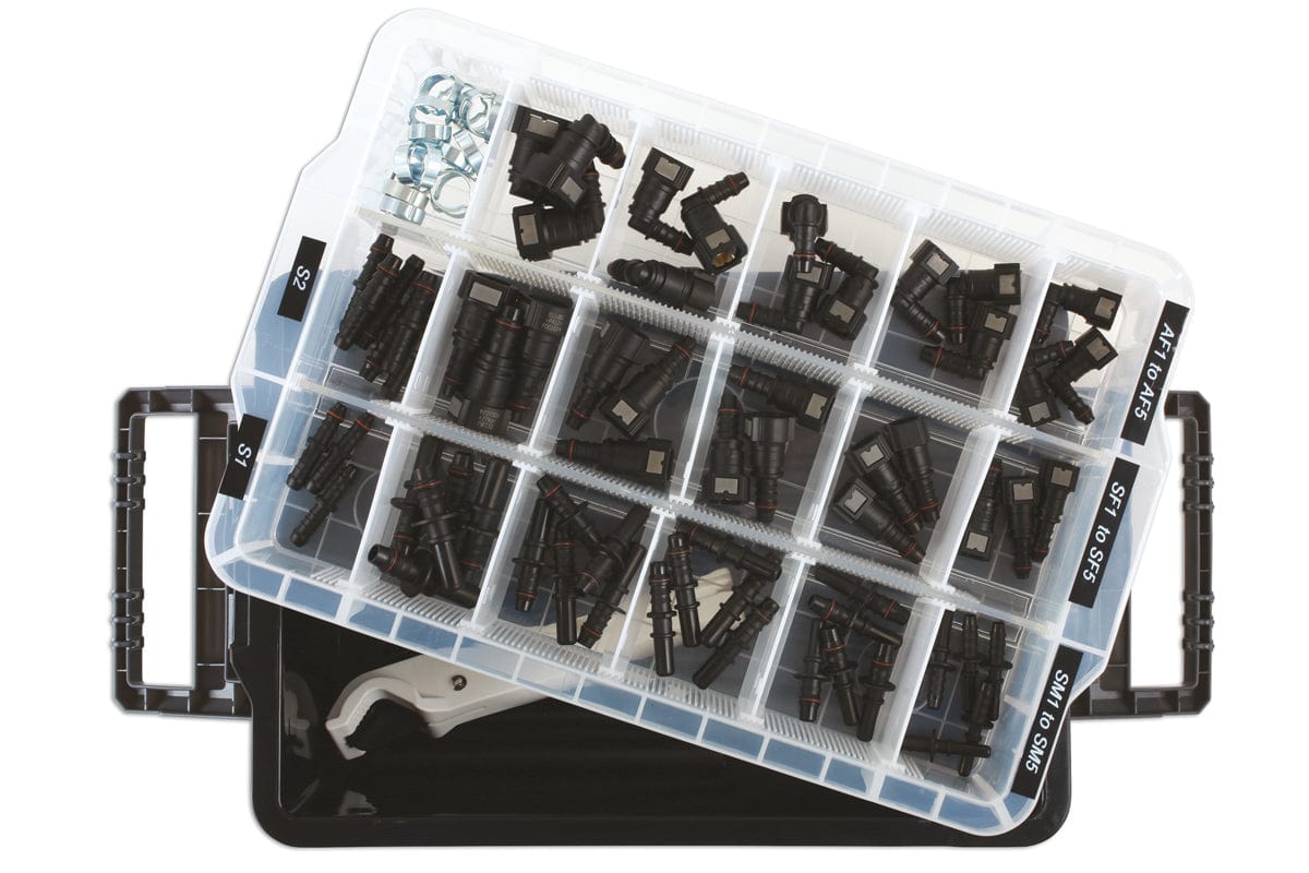 Connect Assorted Fuel & Pipe Connector Kit, including Insertion Tool - (Connect 37199)