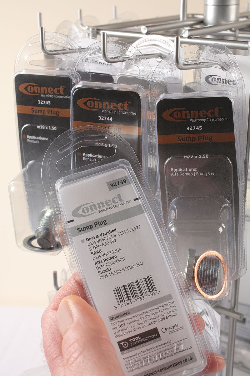 Connect Sump Plug Rack c/w 72 Packs. - (Connect 36810)