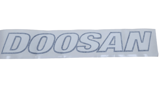 Doosan DOOSAN Brand Decal (Horizontal)