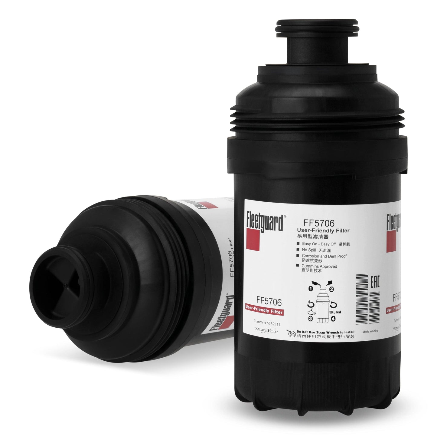 Fleetguard Fuel Filter - Fleetguard FF5706