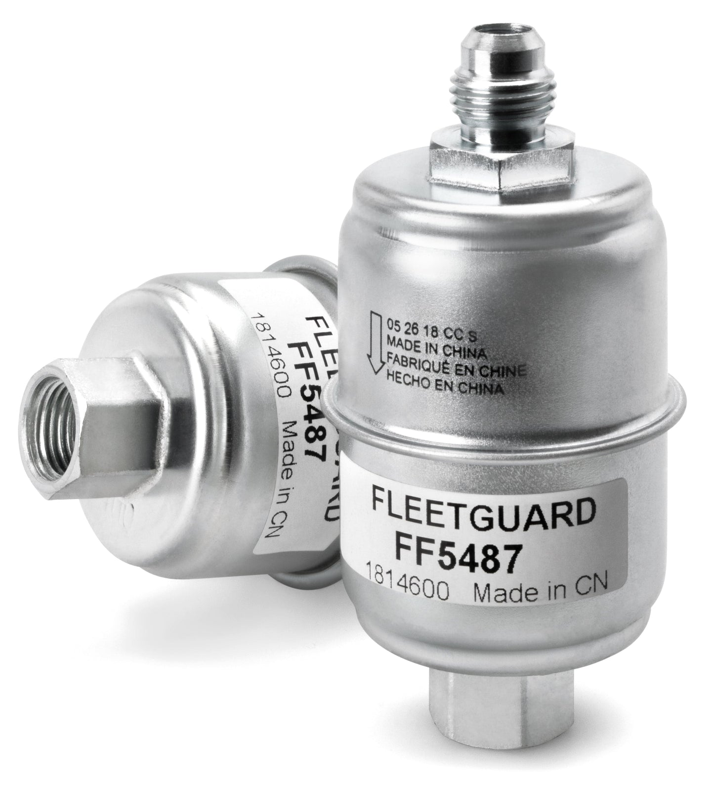 Fleetguard Fuel Filter (In-Line) - Fleetguard FF5487