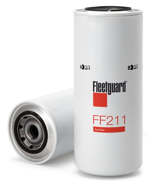 Fleetguard Fuel Filter (Spin On) - Fleetguard FF211