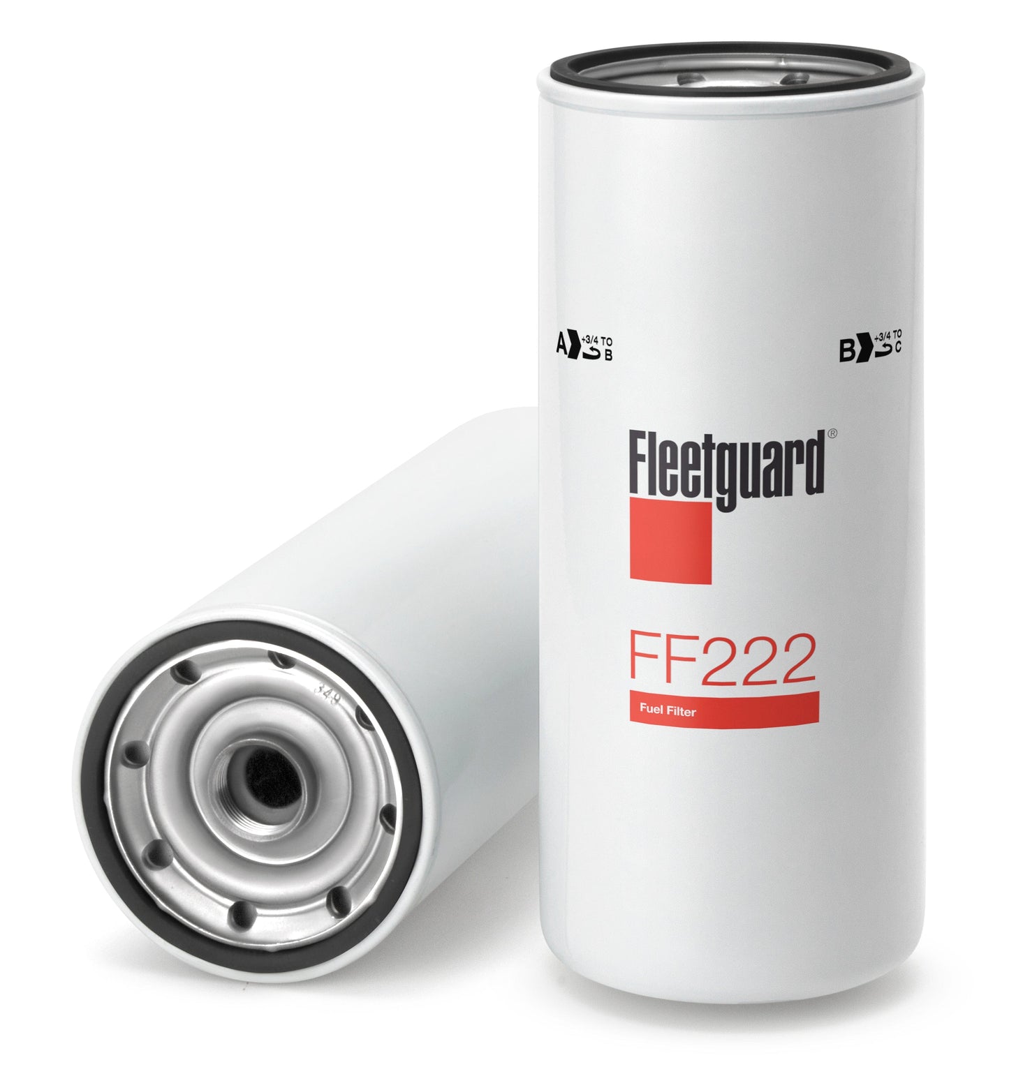 Fleetguard Fuel Filter (Spin On) - Fleetguard FF222