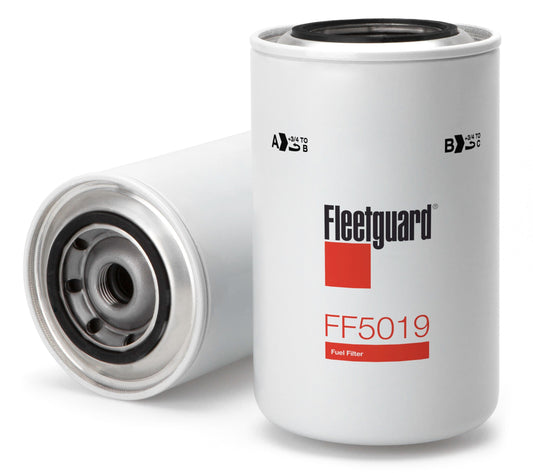 Fleetguard Fuel Filter (Spin On) - Fleetguard FF5019