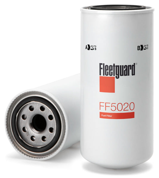 Fleetguard Fuel Filter (Spin On) - Fleetguard FF5020