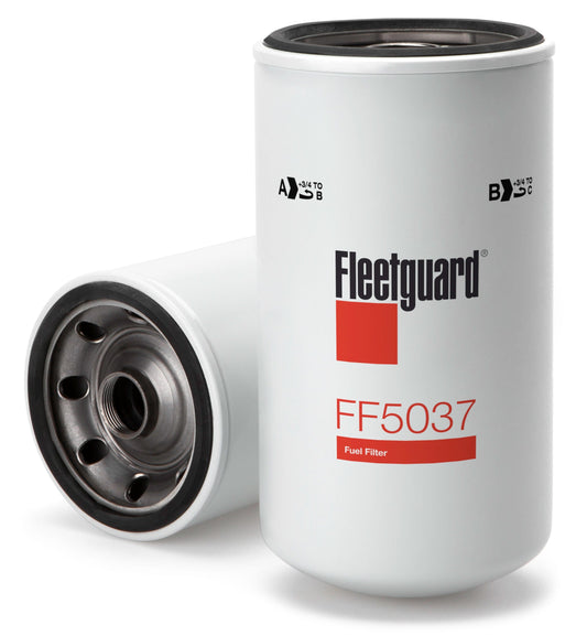 Fleetguard Fuel Filter (Spin On) - Fleetguard FF5037