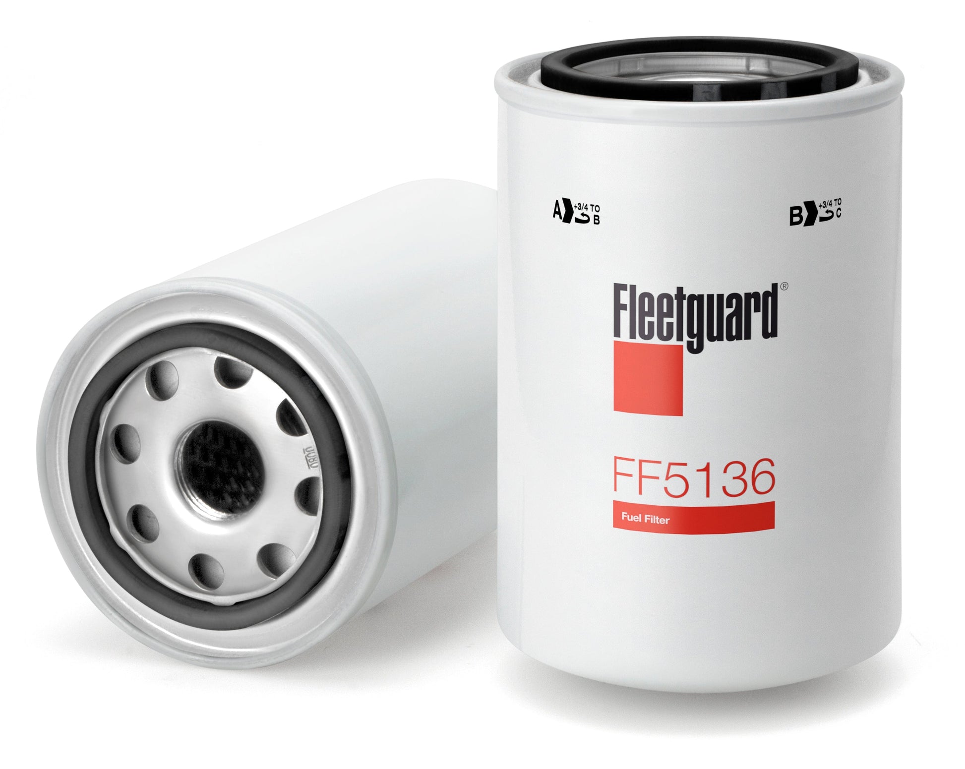 Fleetguard Fuel Filter (Spin On) - Fleetguard FF5136