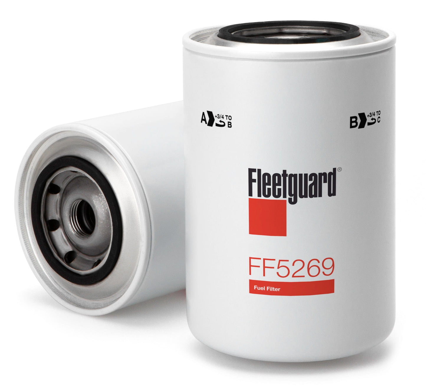 Fleetguard Fuel Filter (Spin On) - Fleetguard FF5269