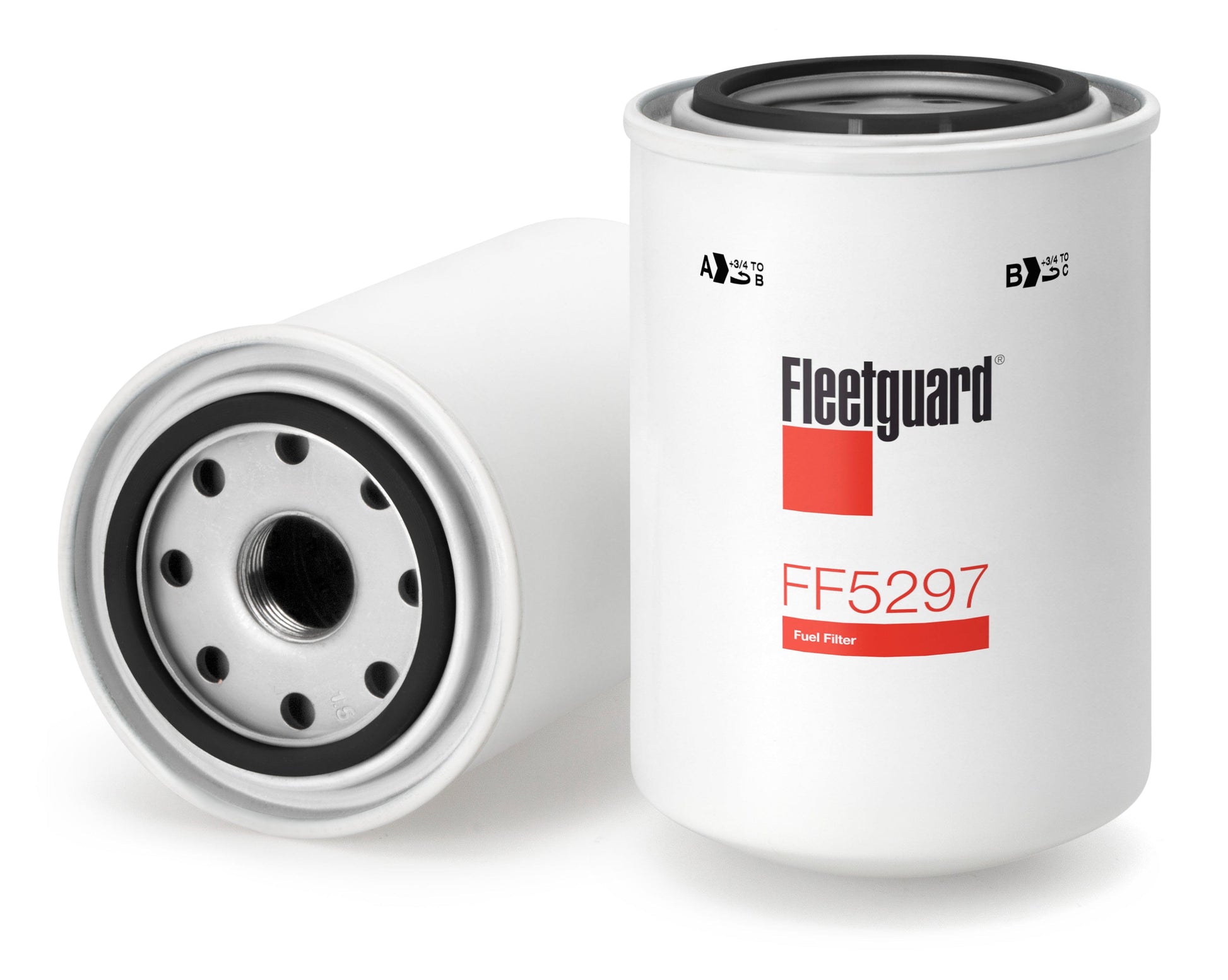 Fleetguard Fuel Filter (Spin On) - Fleetguard FF5297