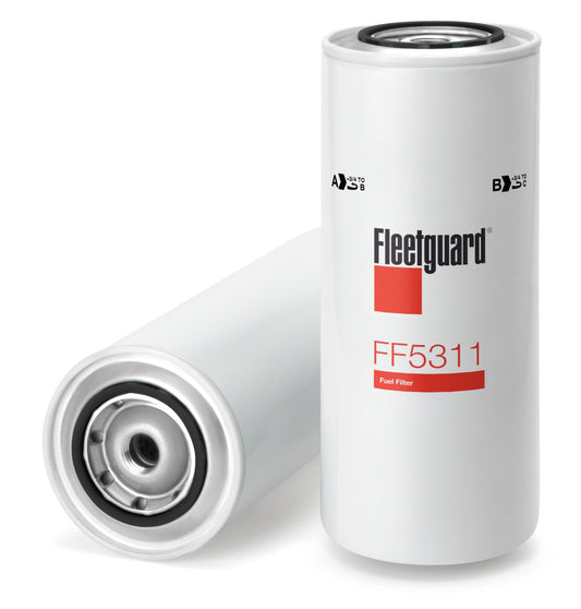 Fleetguard Fuel Filter (Spin On) - Fleetguard FF5311