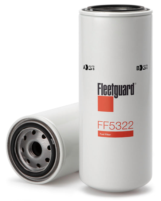 Fleetguard Fuel Filter (Spin On) - Fleetguard FF5322