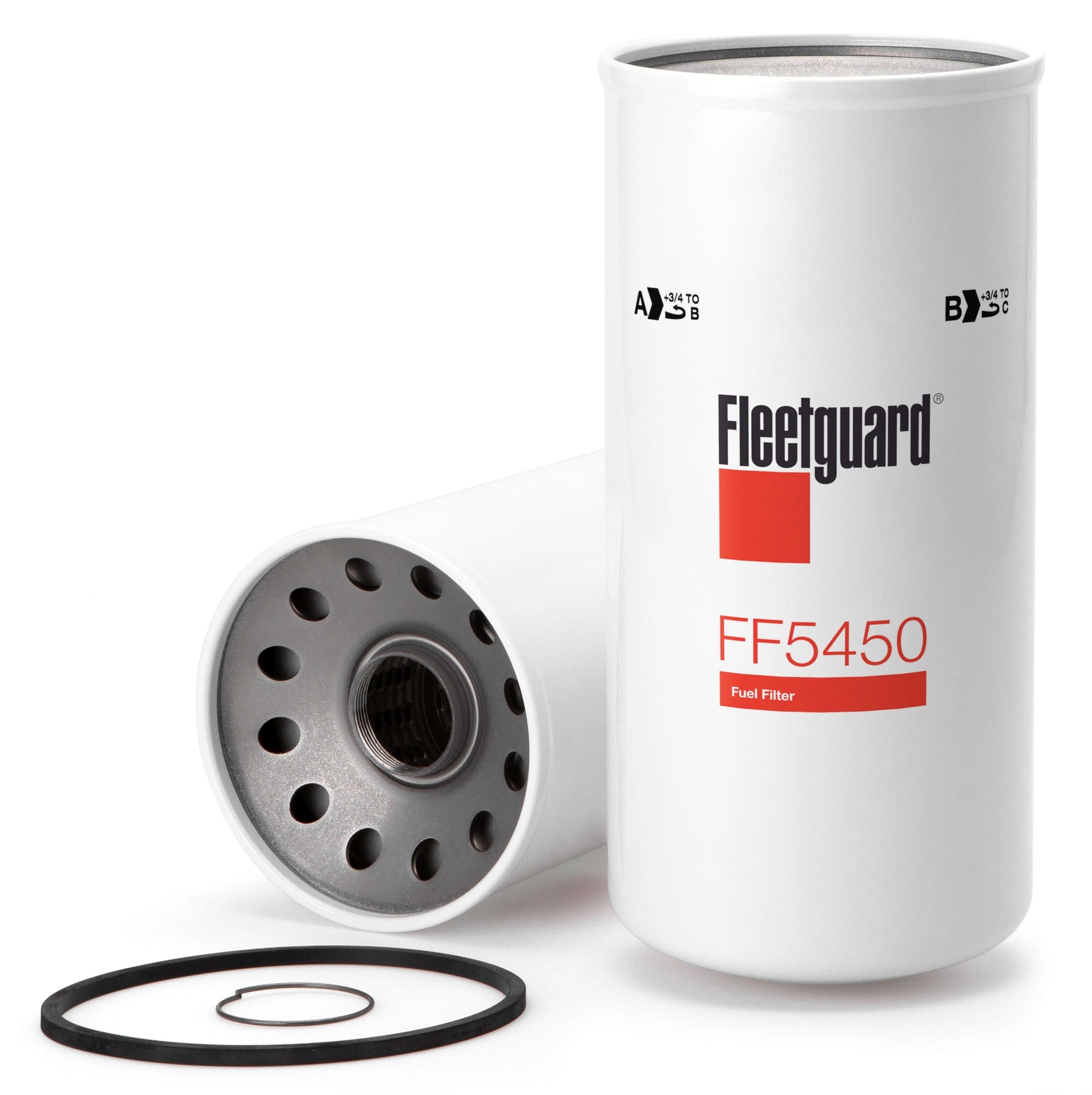 Fleetguard Fuel Filter (Spin On) - Fleetguard FF5450