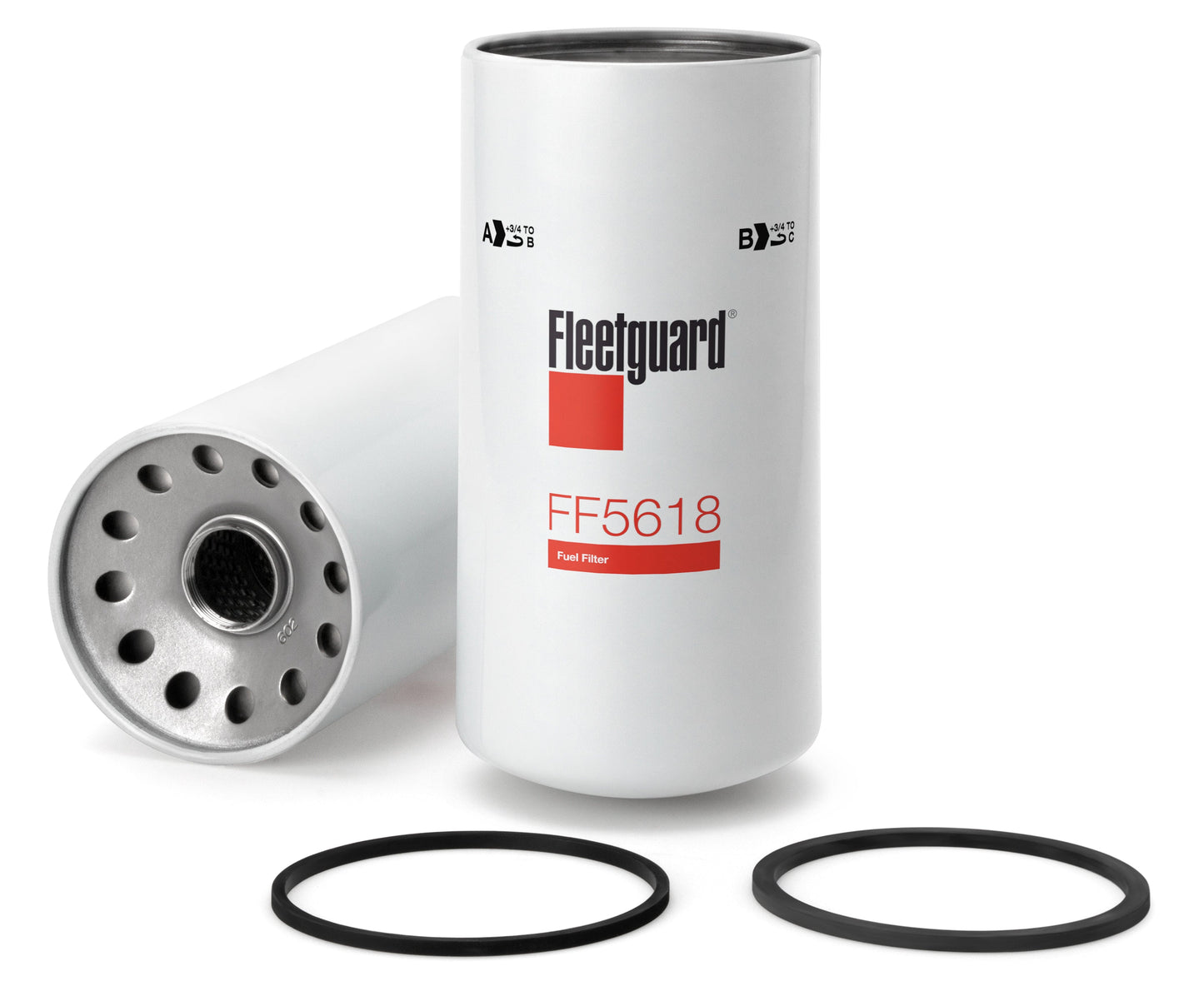 Fleetguard Fuel Filter (Spin On) - Fleetguard FF5618