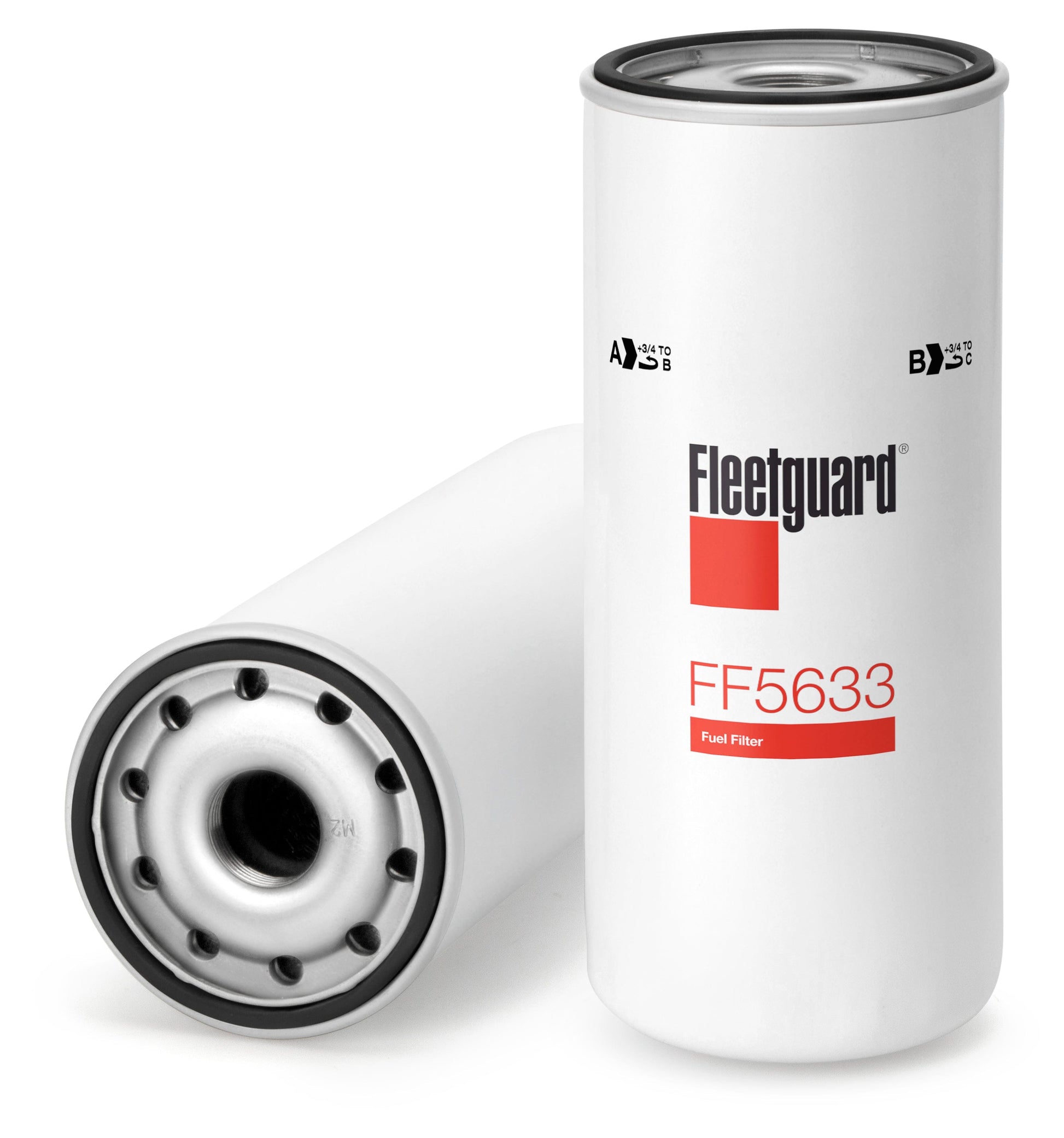 Fleetguard Fuel Filter (Spin On) - Fleetguard FF5633