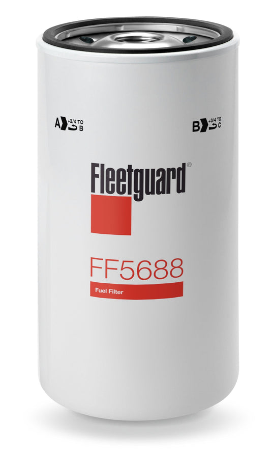 Fleetguard Fuel Filter (Spin On) - Fleetguard FF5688