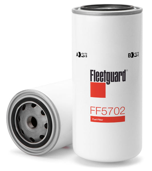 Fleetguard Fuel Filter (Spin On) - Fleetguard FF5702