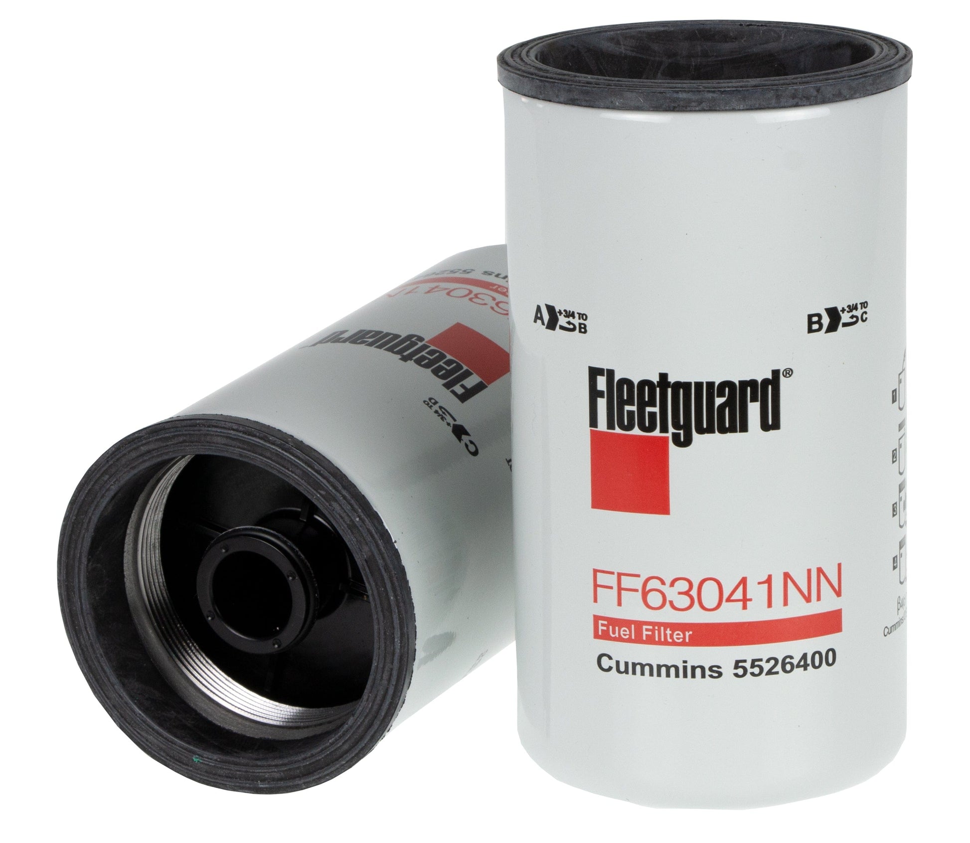 Fleetguard Fuel Filter (Spin On) - Fleetguard FF63041NN