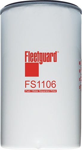 Fleetguard Fuel/Water Separator - Fleetguard FS1106