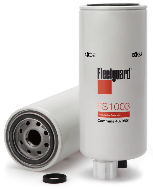 Fleetguard Fuel/Water Separator (Spin On) - Fleetguard FS1003