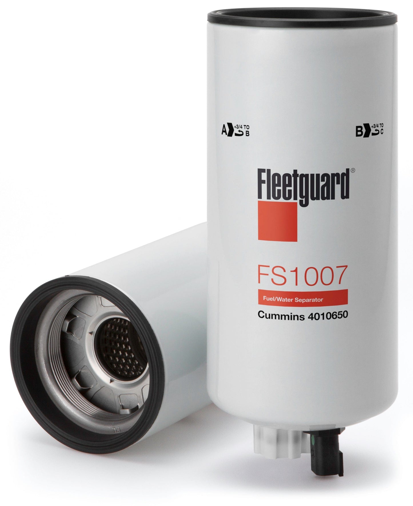 Fleetguard Fuel/Water Separator (Spin On) - Fleetguard FS1007