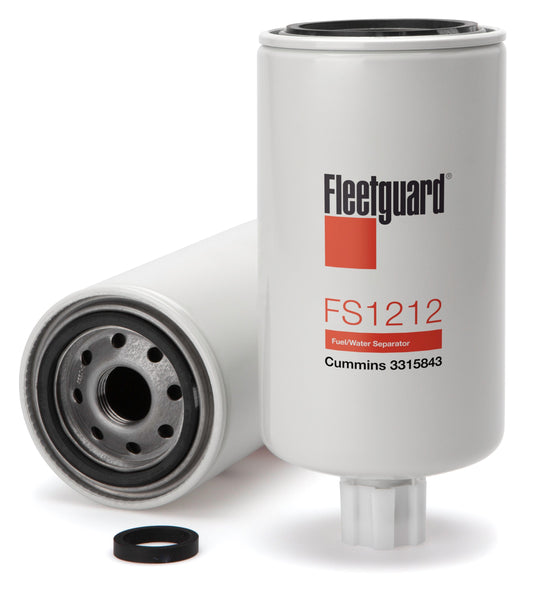 Fleetguard Fuel/Water Separator (Spin On) - Fleetguard FS1212