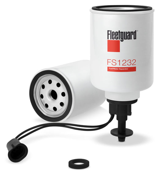 Fleetguard Fuel/Water Separator (Spin On) - Fleetguard FS1232V