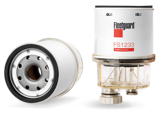 Fleetguard Fuel/Water Separator (Spin On) - Fleetguard FS1233B