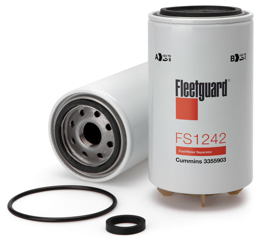 Fleetguard Fuel/Water Separator (Spin On) - Fleetguard FS1242