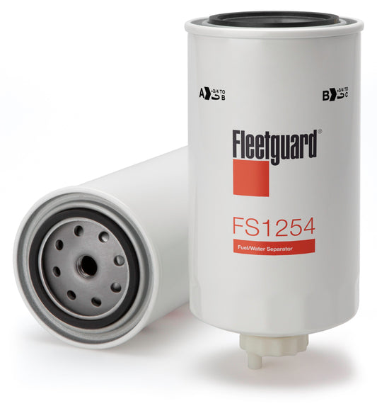 Fleetguard Fuel/Water Separator (Spin On) - Fleetguard FS1254