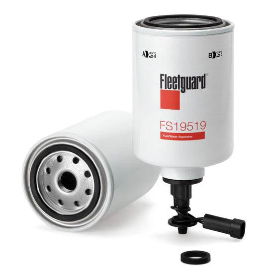Fleetguard Fuel/Water Separator (Spin On) - Fleetguard FS19519V