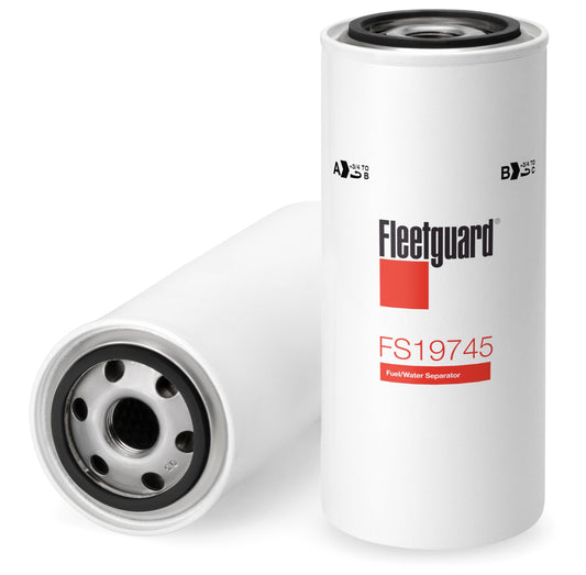 Fleetguard Fuel/Water Separator (Spin On) - Fleetguard FS19745