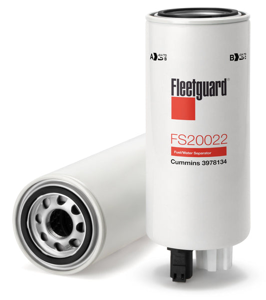 Fleetguard Fuel/Water Separator (Spin On) - Fleetguard FS20022