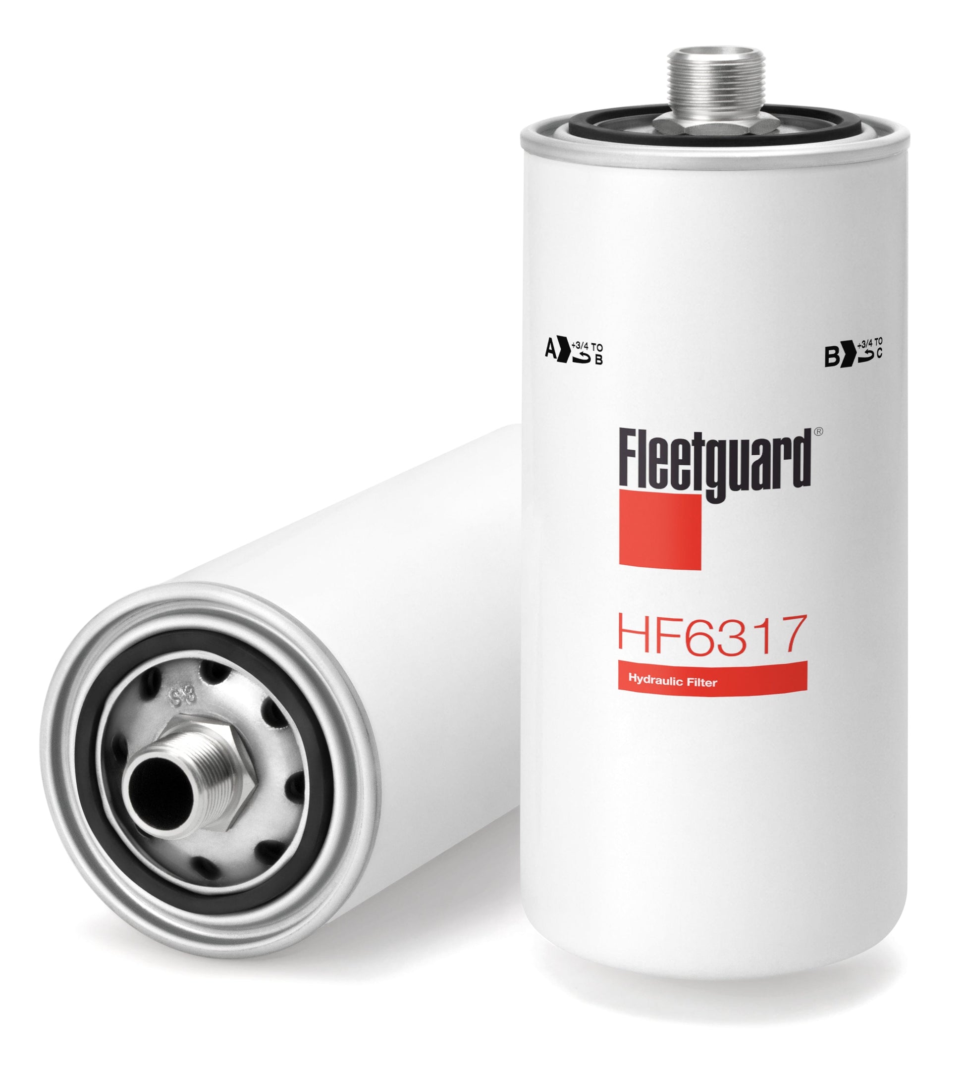 Fleetguard Hydraulic Filter (Spin On) - Fleetguard HF6317