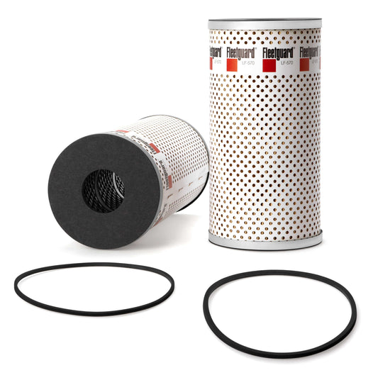 Fleetguard Oil / Lube Filter (Cartridge) - Fleetguard LF570