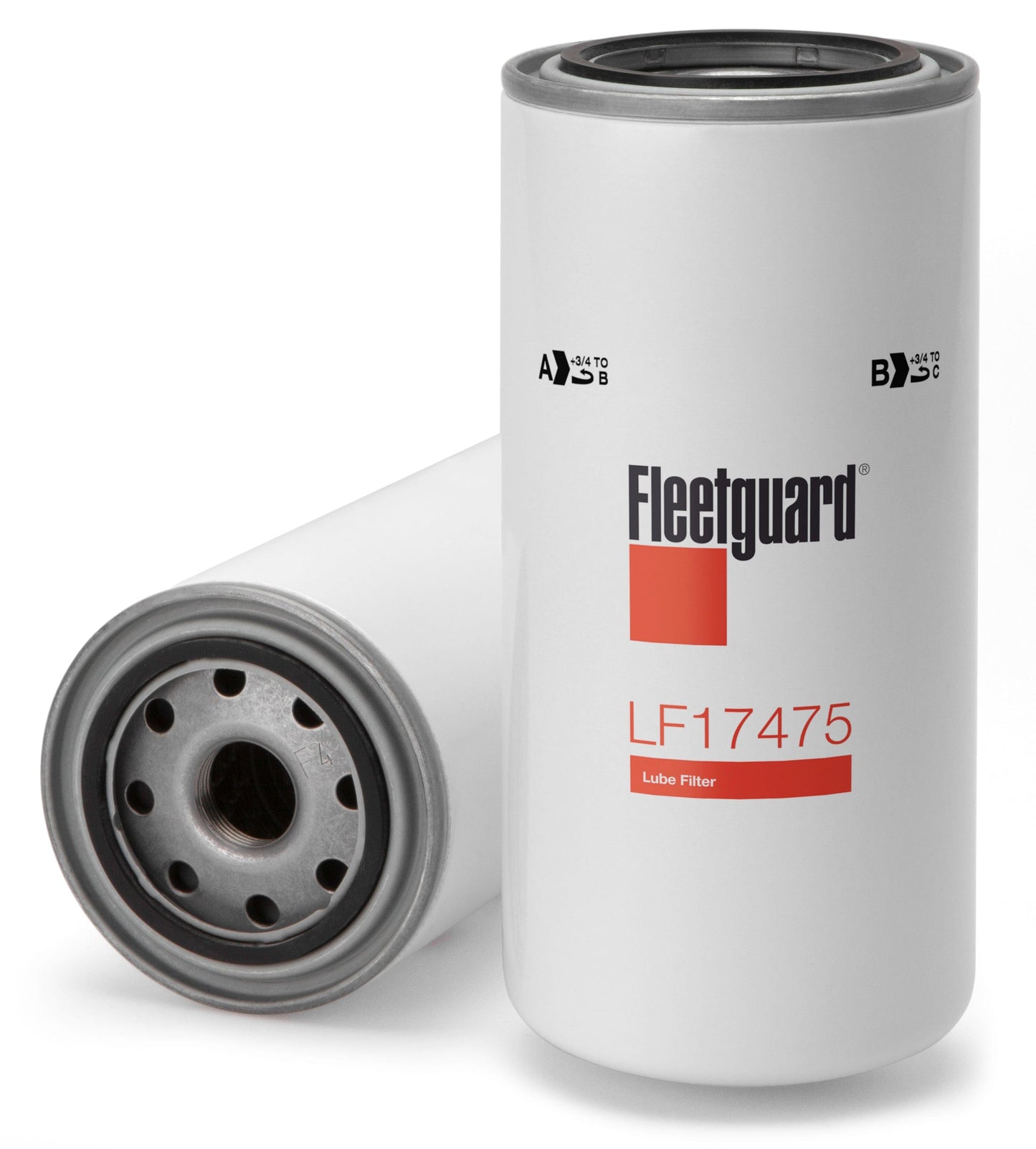 Fleetguard Oil / Lube Filter (Spin On) - Fleetguard LF17475