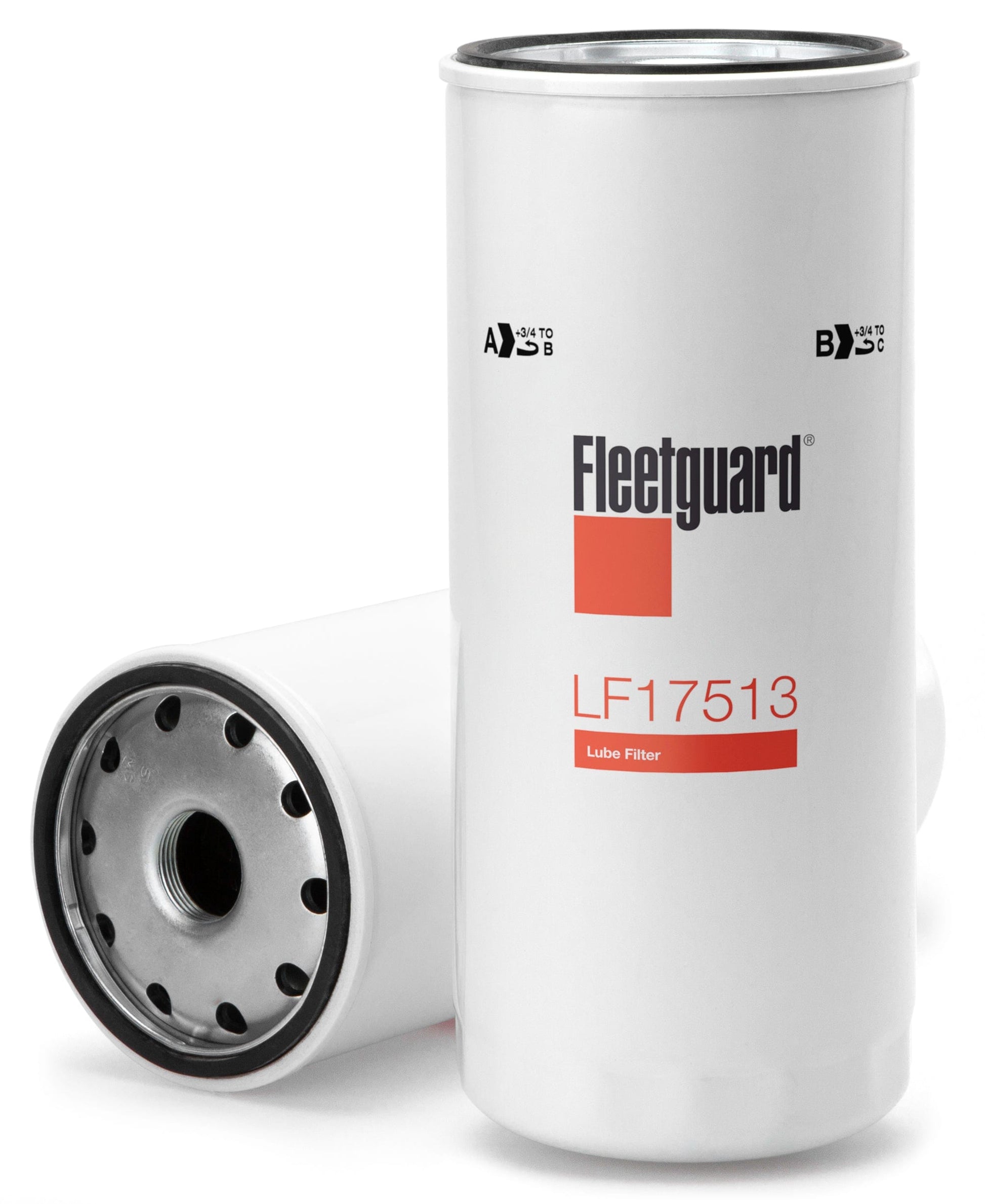 Fleetguard Oil / Lube Filter (Spin On) - Fleetguard LF17513