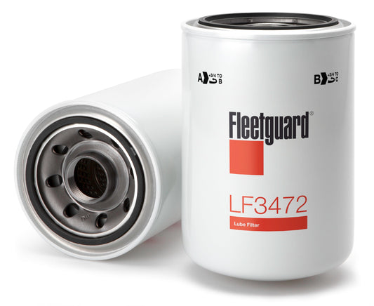 Fleetguard Oil / Lube Filter (Spin On) - Fleetguard LF3472