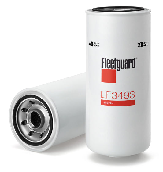 Fleetguard Oil / Lube Filter (Spin On) - Fleetguard LF3493